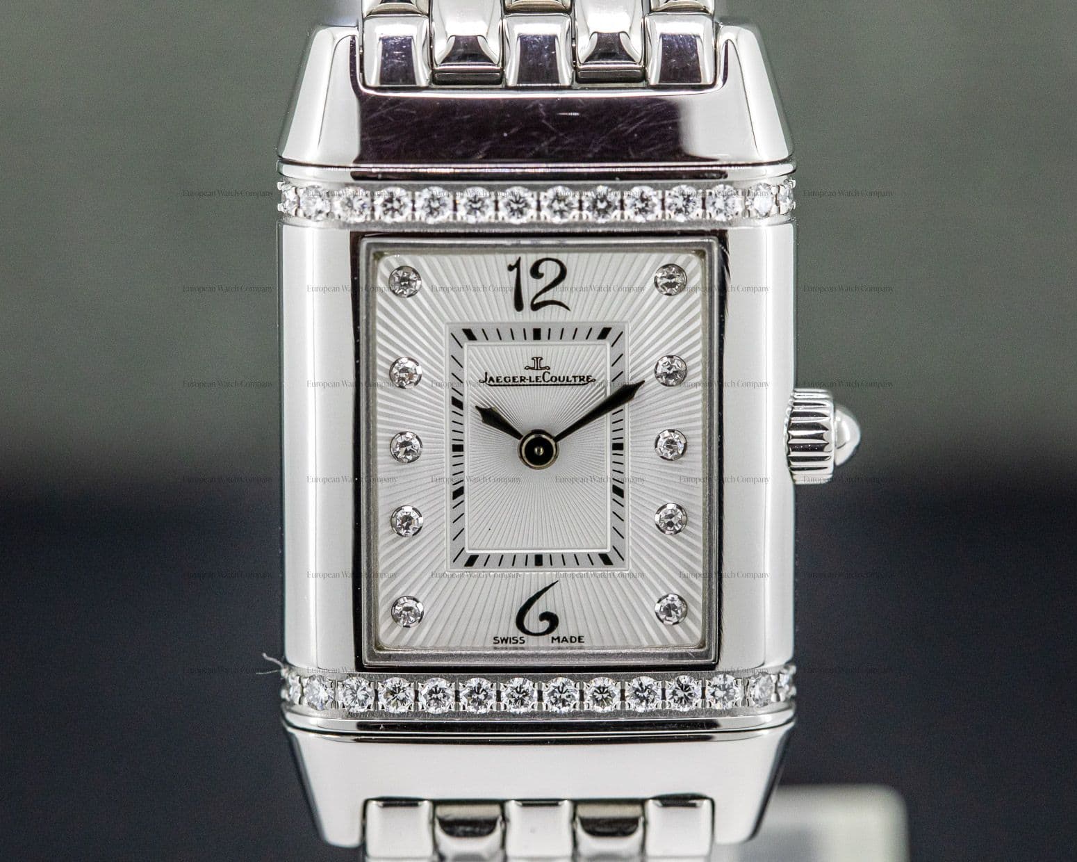 Jaeger LeCoultre Reverso Lady Jewellery Quartz SS / SS 