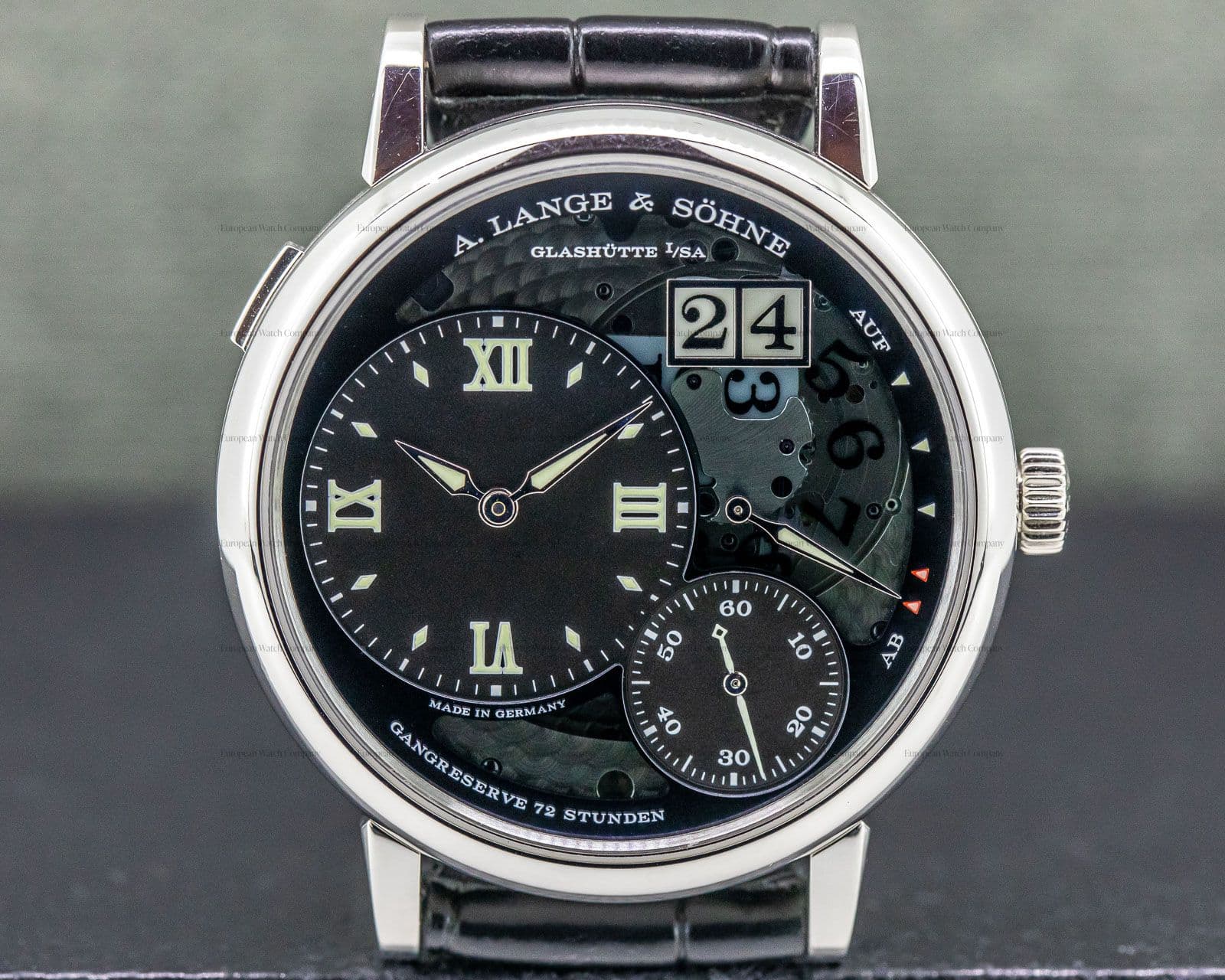 A. Lange and Sohne Grand Lange 1 Lumen Platinum FULL SET