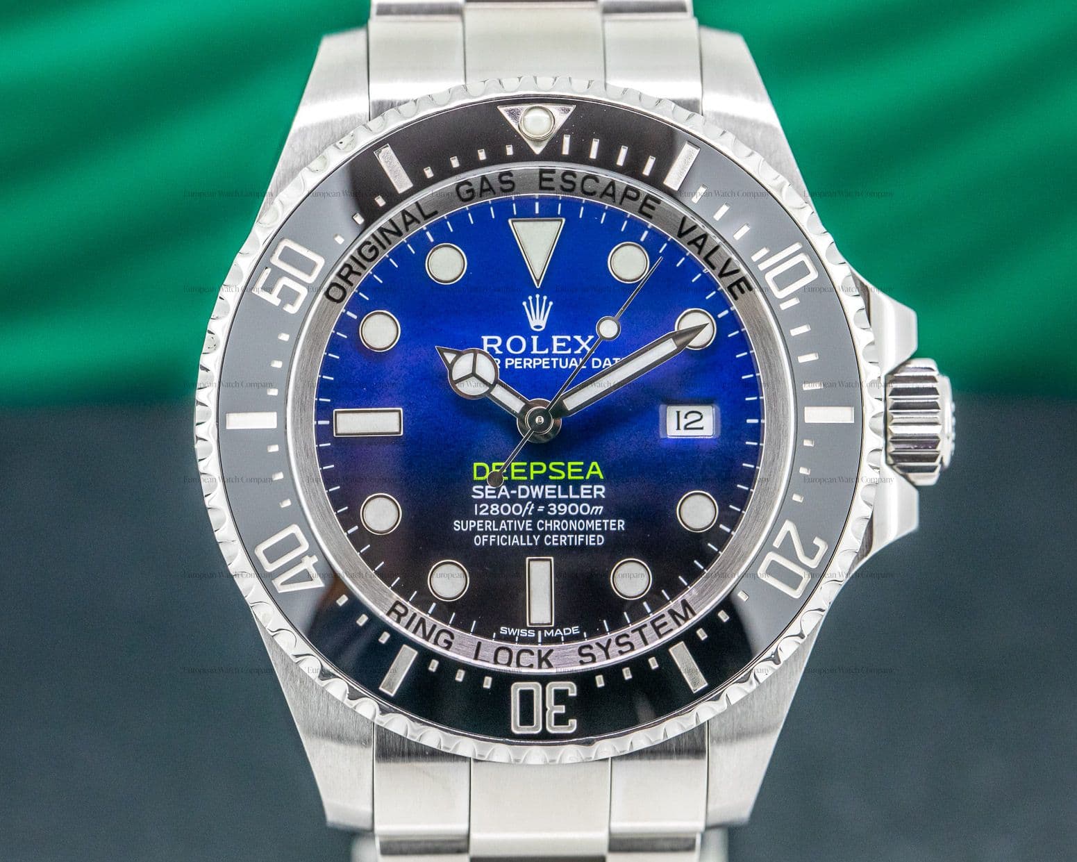 Rolex Sea Dweller Deep Sea Deep Blue JAMES CAMERON 