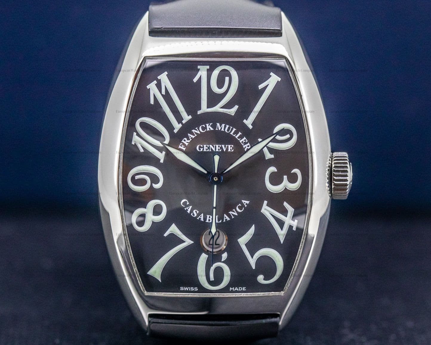 Franck Muller Casablanca SS Black Dial 
