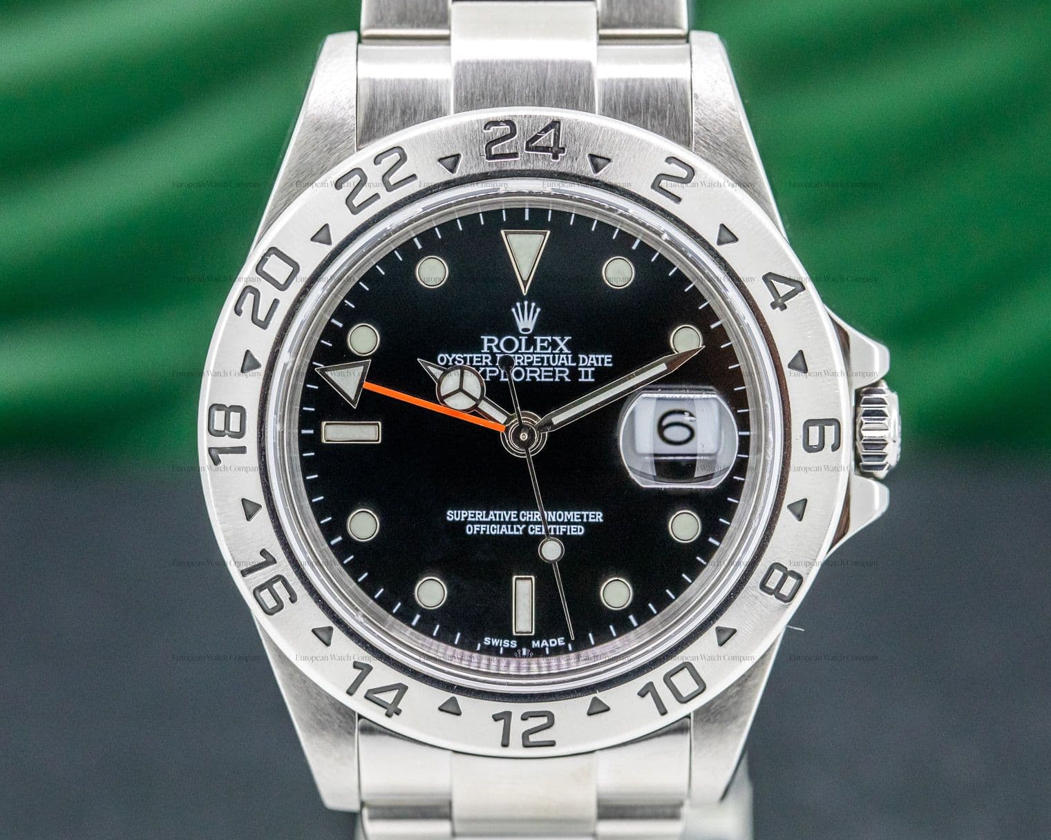 Rolex Explorer II SS Black Dial 