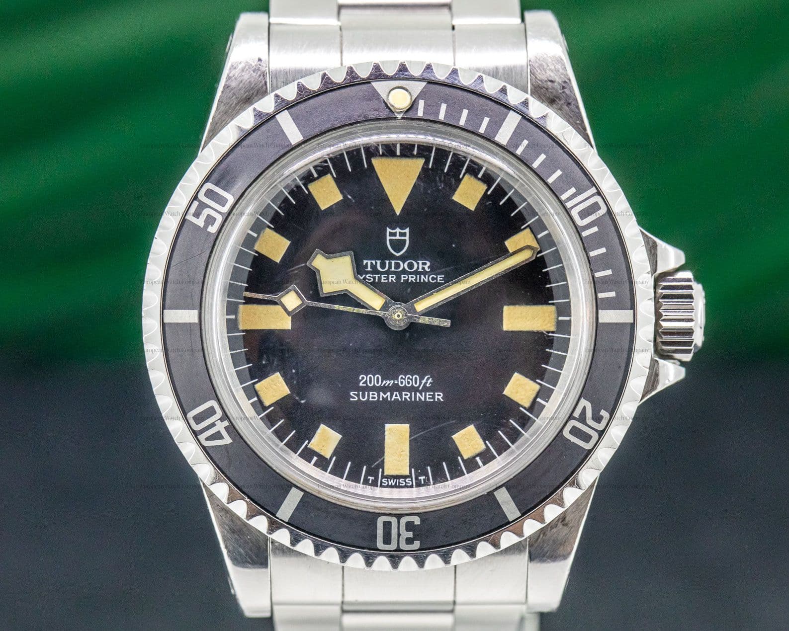Tudor Vintage Submariner Matte Dial No Date "Snowflake" SS