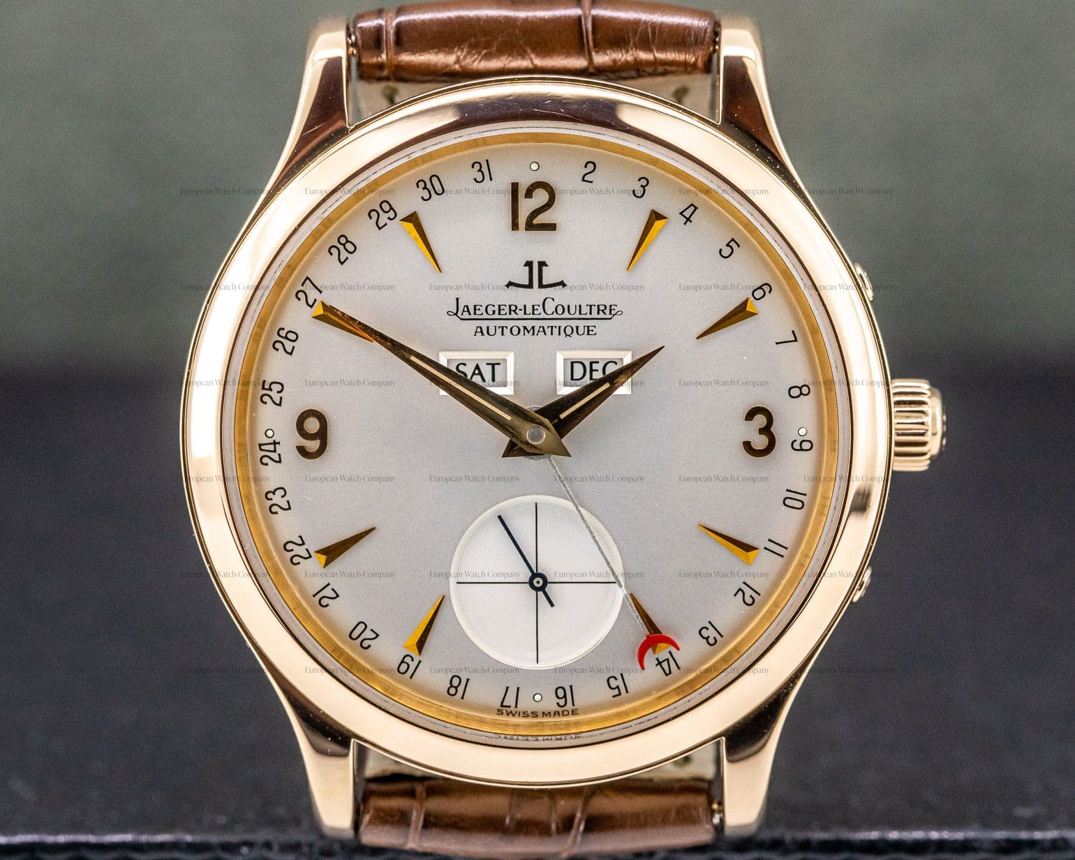 Jaeger LeCoultre Master Date 18K Rose Gold