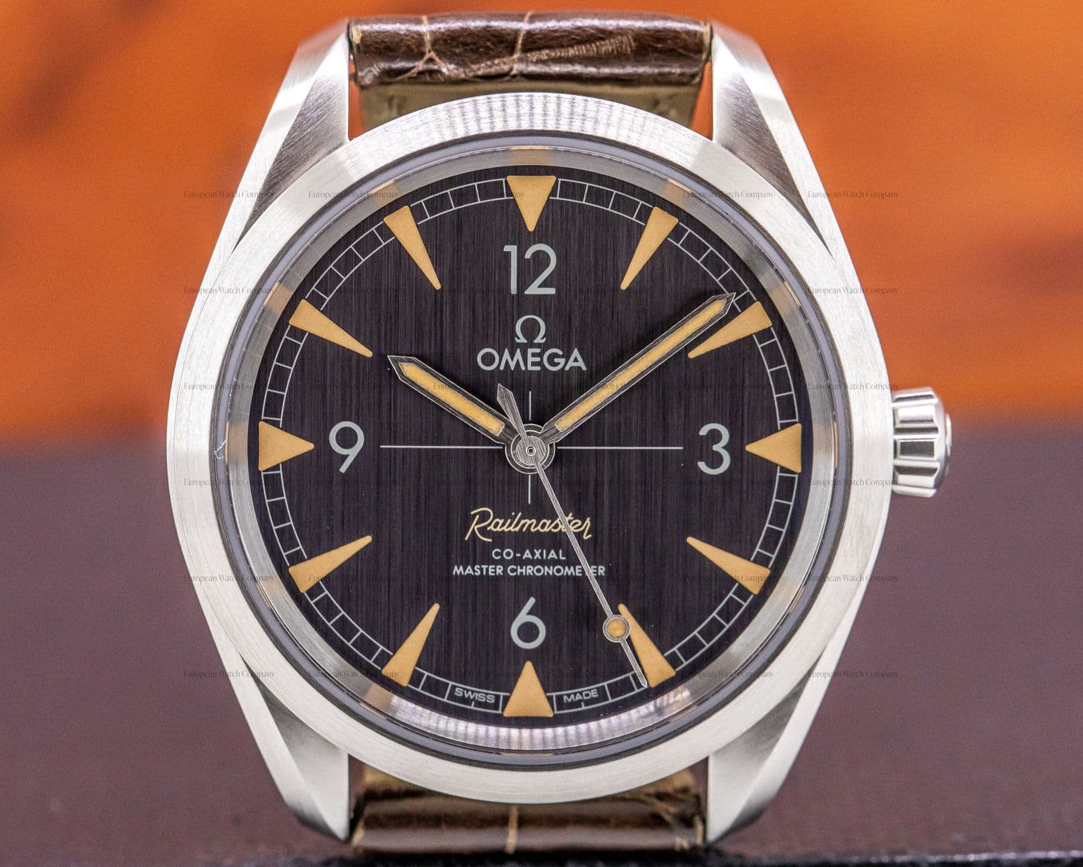 Omega Railmaster Master Chronometer SS Co Axial