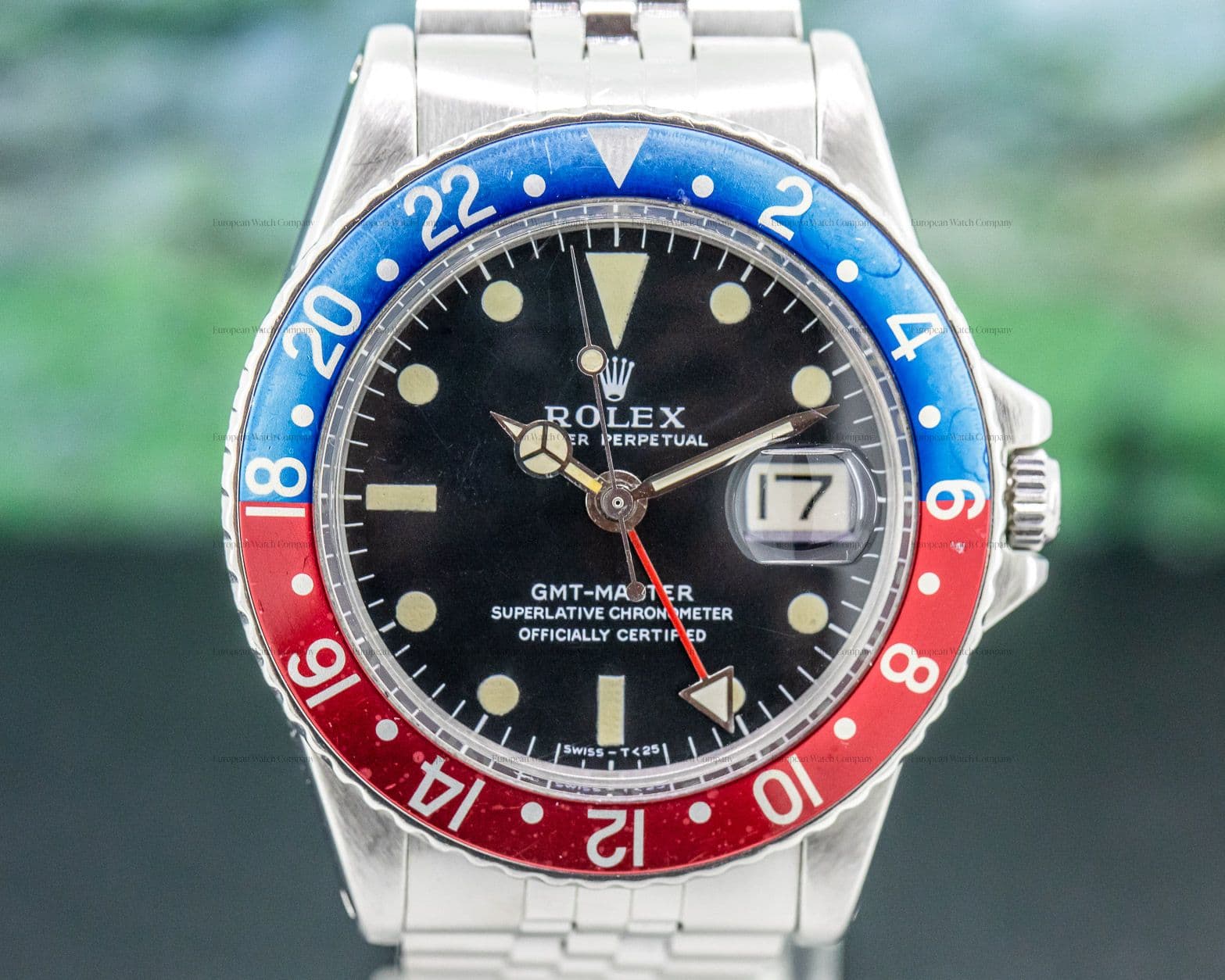 Rolex Vintage Pepsi GMT Master "Long E" Dial c. 1972 