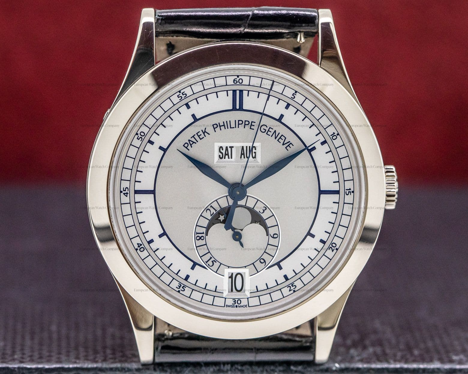 Patek Philippe Annual Calendar Sector Dial 18K White Gold