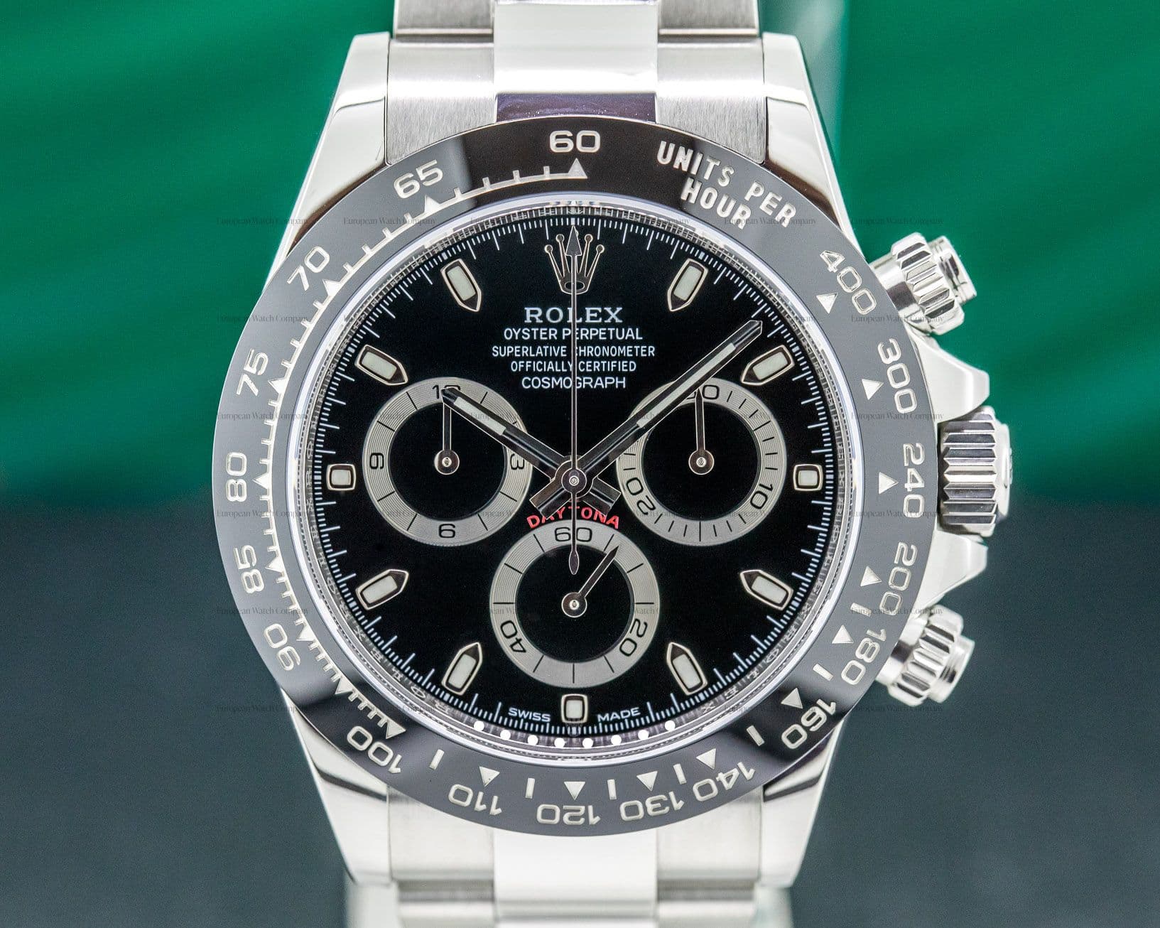 Rolex Daytona Ceramic Bezel SS / Black Dial 2019