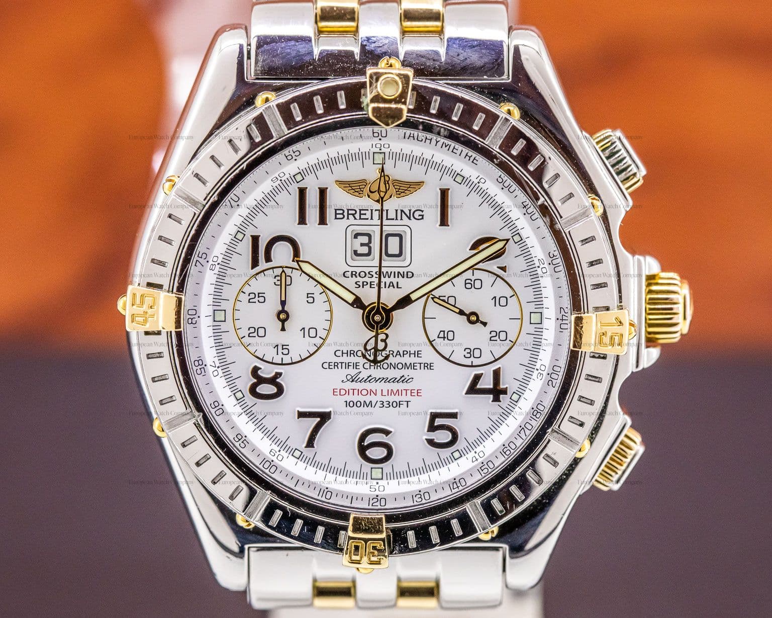 Breitling Crosswind Special Chronograph SS / YG 