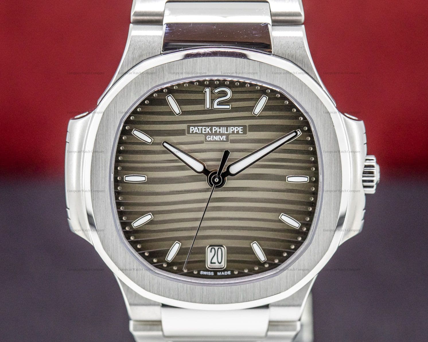 Patek Philippe Nautilus Ladies Automatic SS Grey Dial