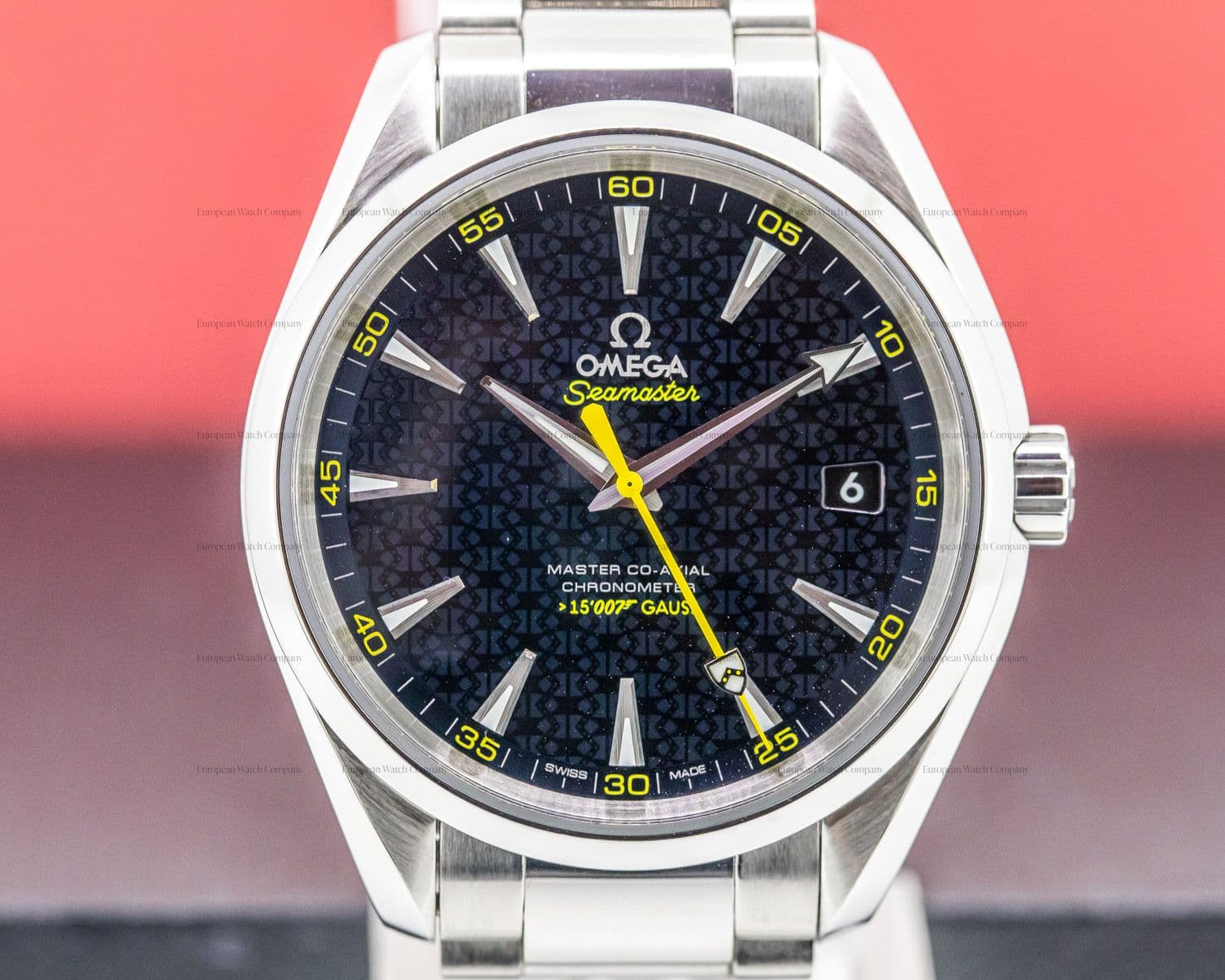 Omega Aqua Terra James Bond Co-Axial 150M Blue Dial SS / SS