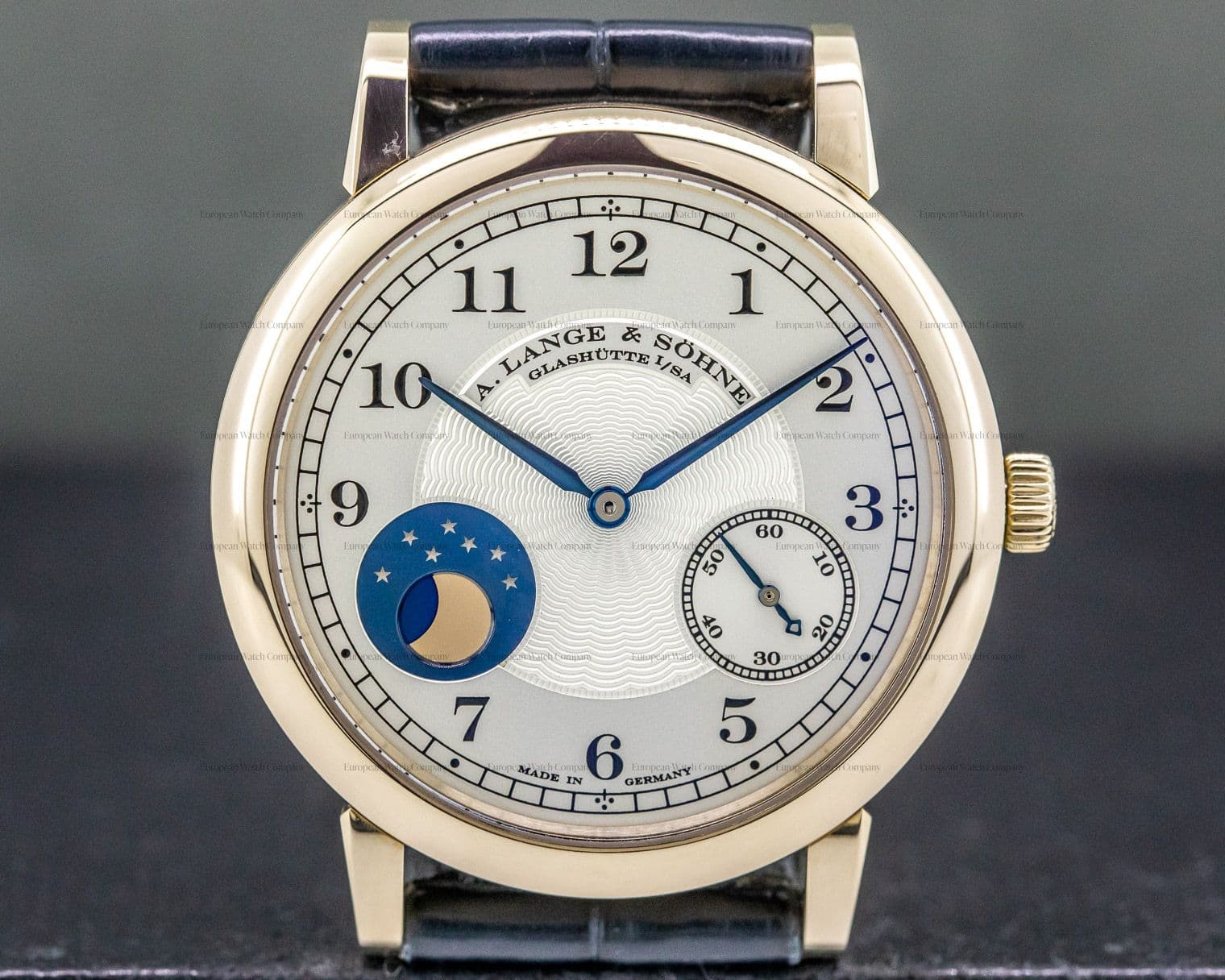 A. Lange and Sohne 1815 Moonphase Honey Gold Hommage to FA Lange