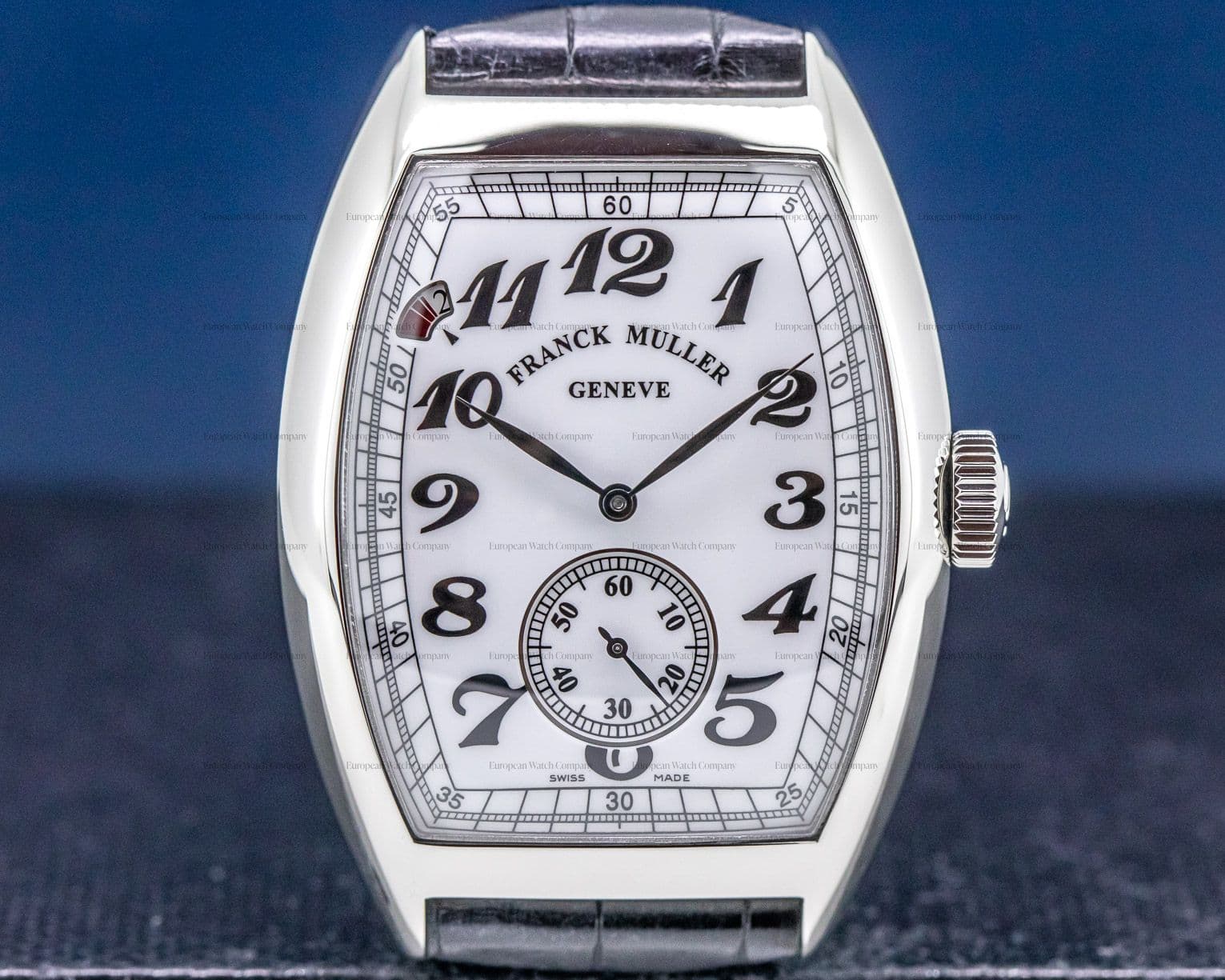 Franck Muller Casablanca SS White Dial 7 Day Power Reserve