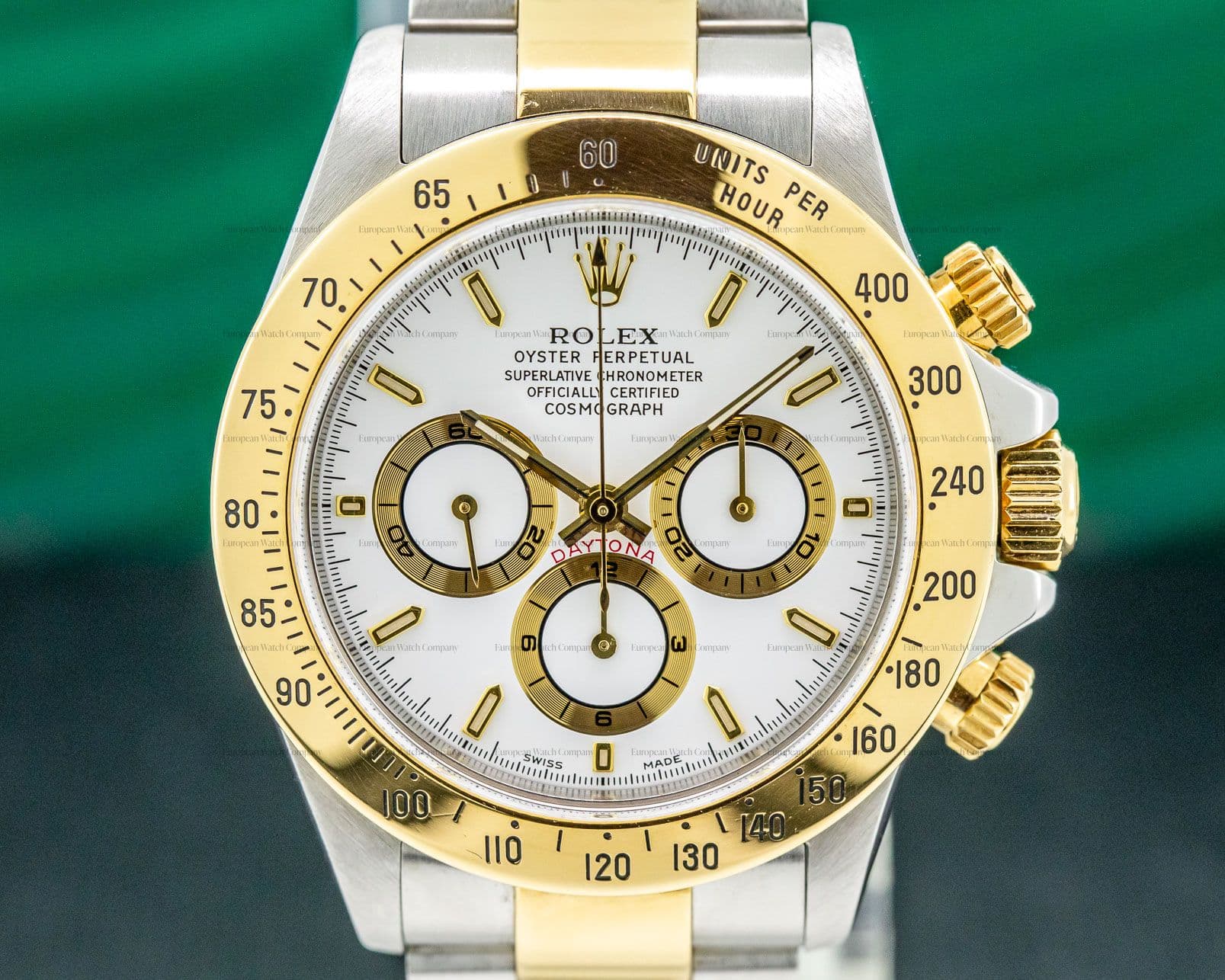 Rolex Zenith Daytona Cosmograph 18k Yellow Gold / SS FULL SET
