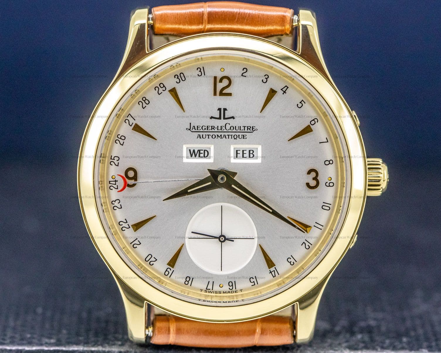 Jaeger LeCoultre Master Date 18K Yellow Gold