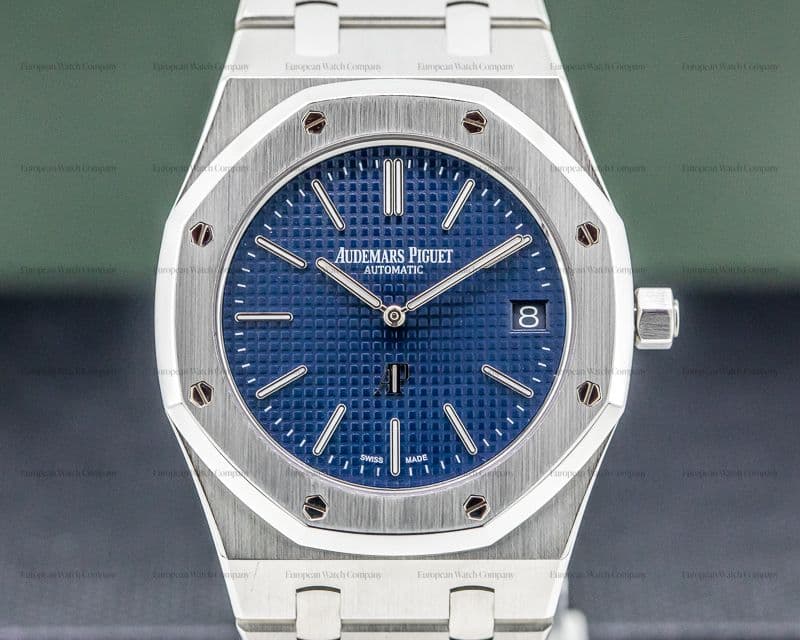 Audemars Piguet Royal Oak Extra Thin Blue Dial SS 15202ST 