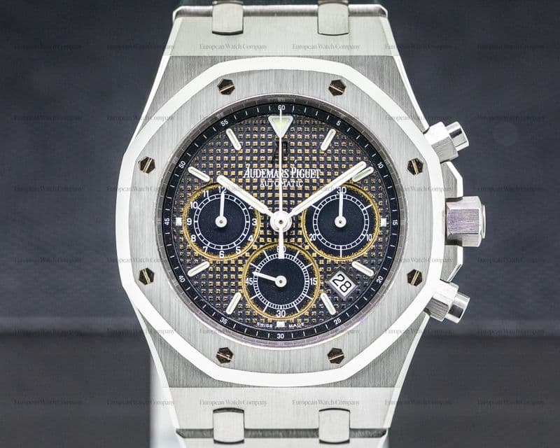 Audemars Piguet Royal Oak Chronograph Blue Dial SS / SS TROPICAL