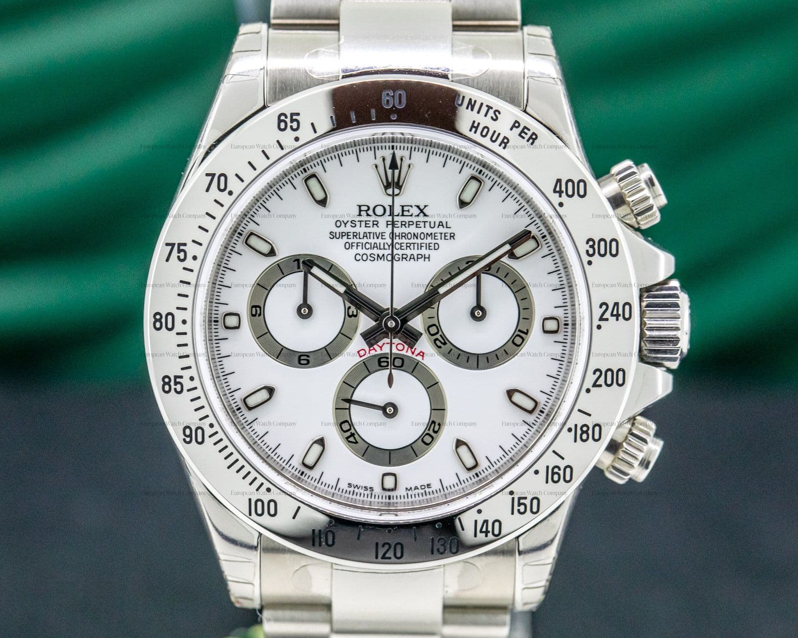 Rolex Daytona White Dial SS / SS NEW OLD STOCK