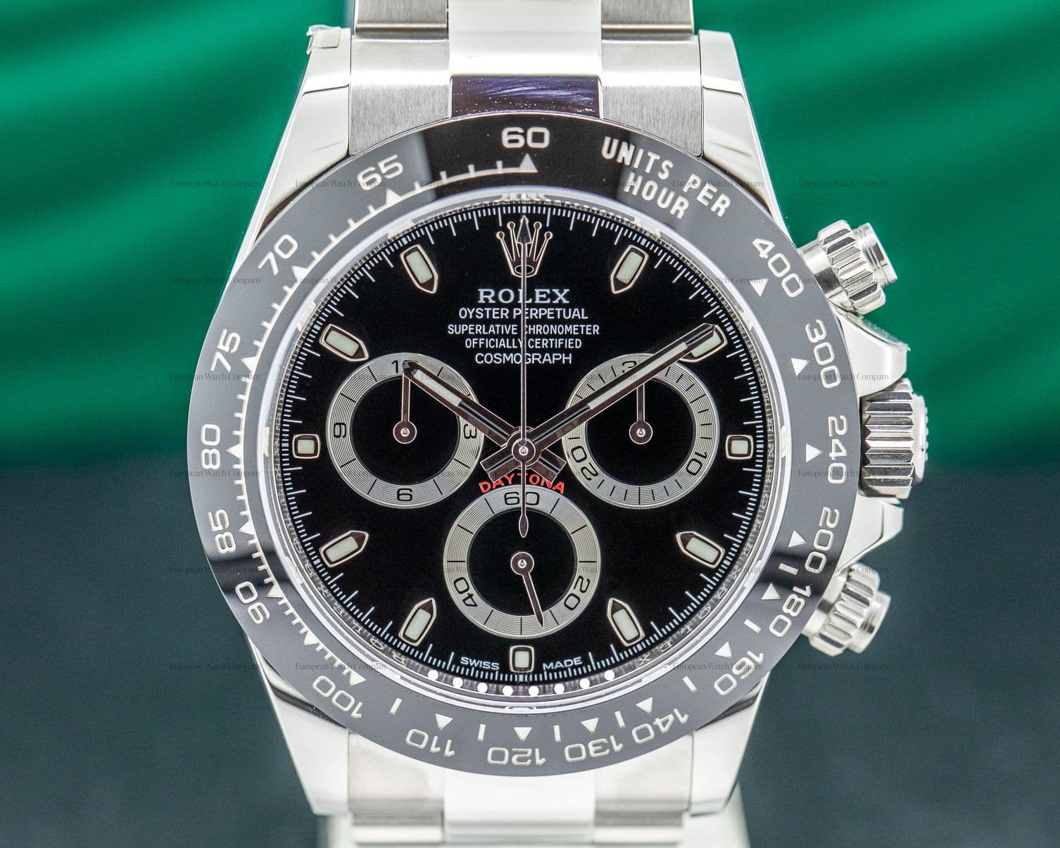 Rolex Daytona Ceramic Bezel SS / Black Dial UNWORN