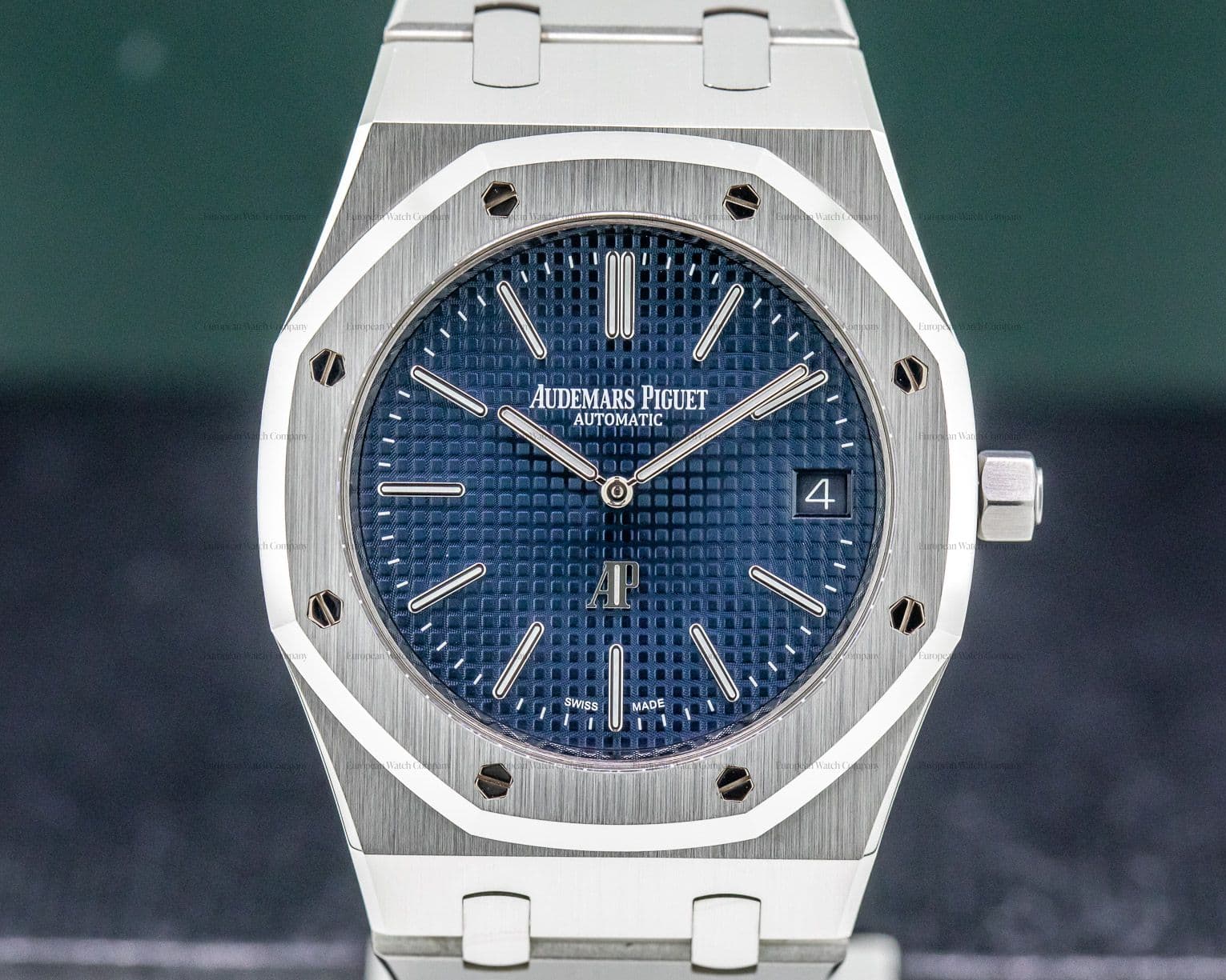 Audemars Piguet Royal Oak Extra Thin Blue Dial SS 15202ST 