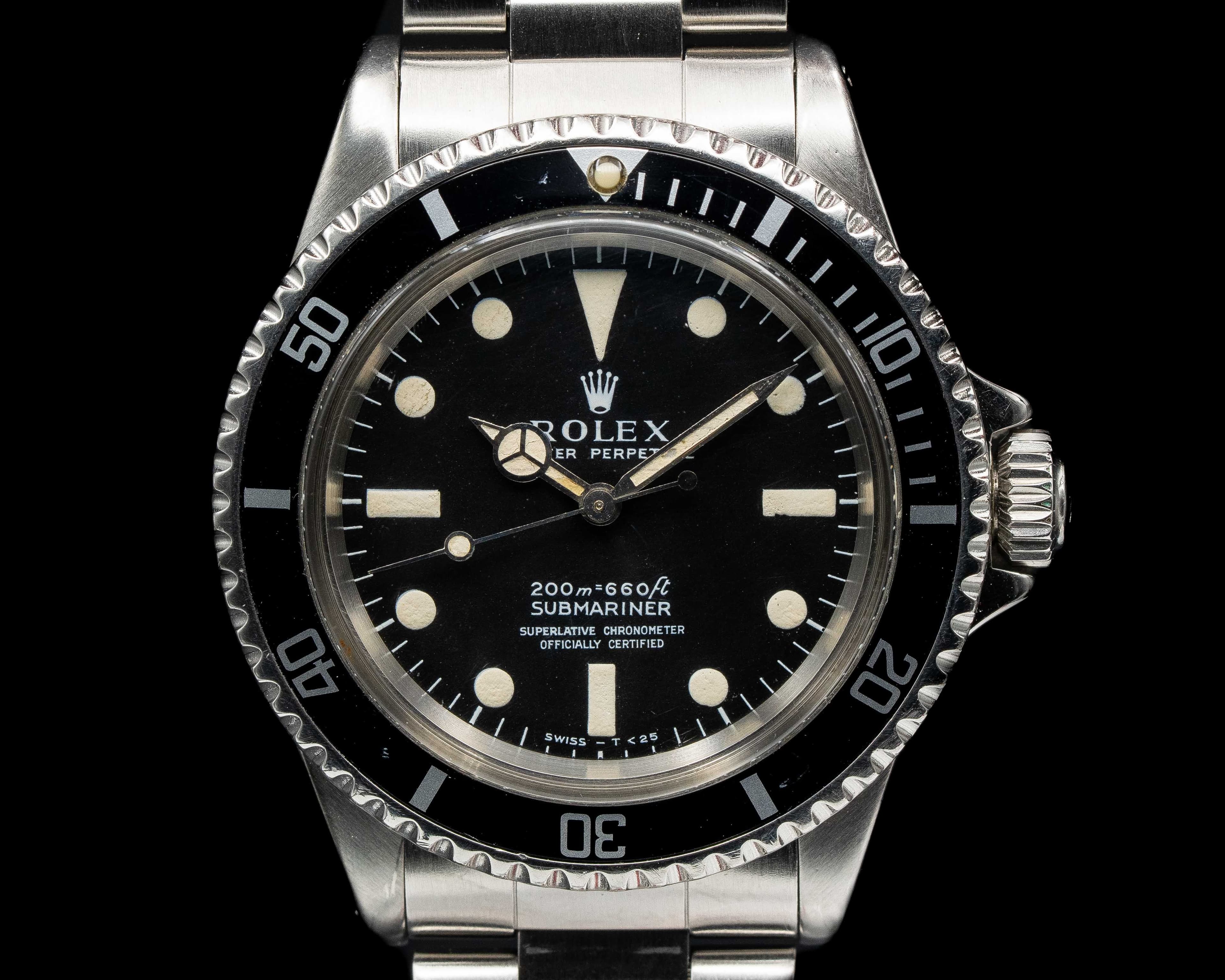 Rolex Vintage Submariner 5512 "METERS FIRST" Matte Dial ORIGINAL PAPERS