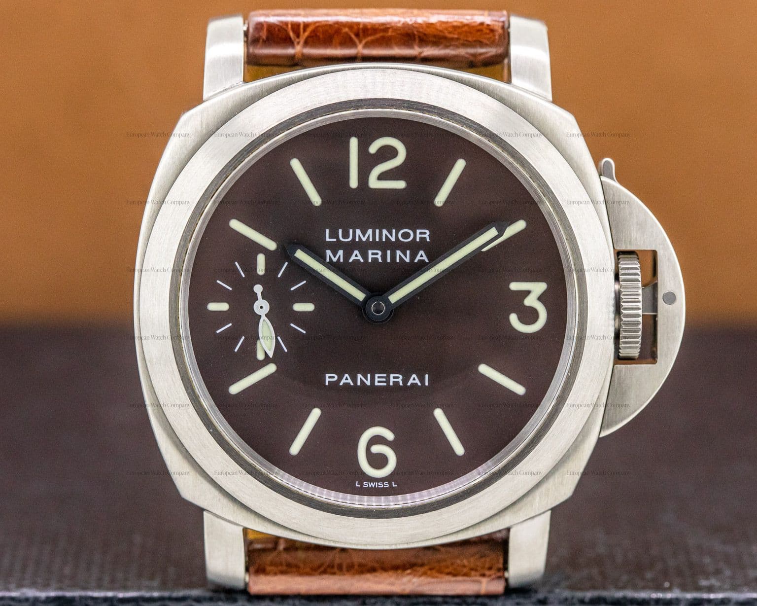 Panerai Luminor Marina Black Dial Titanium 