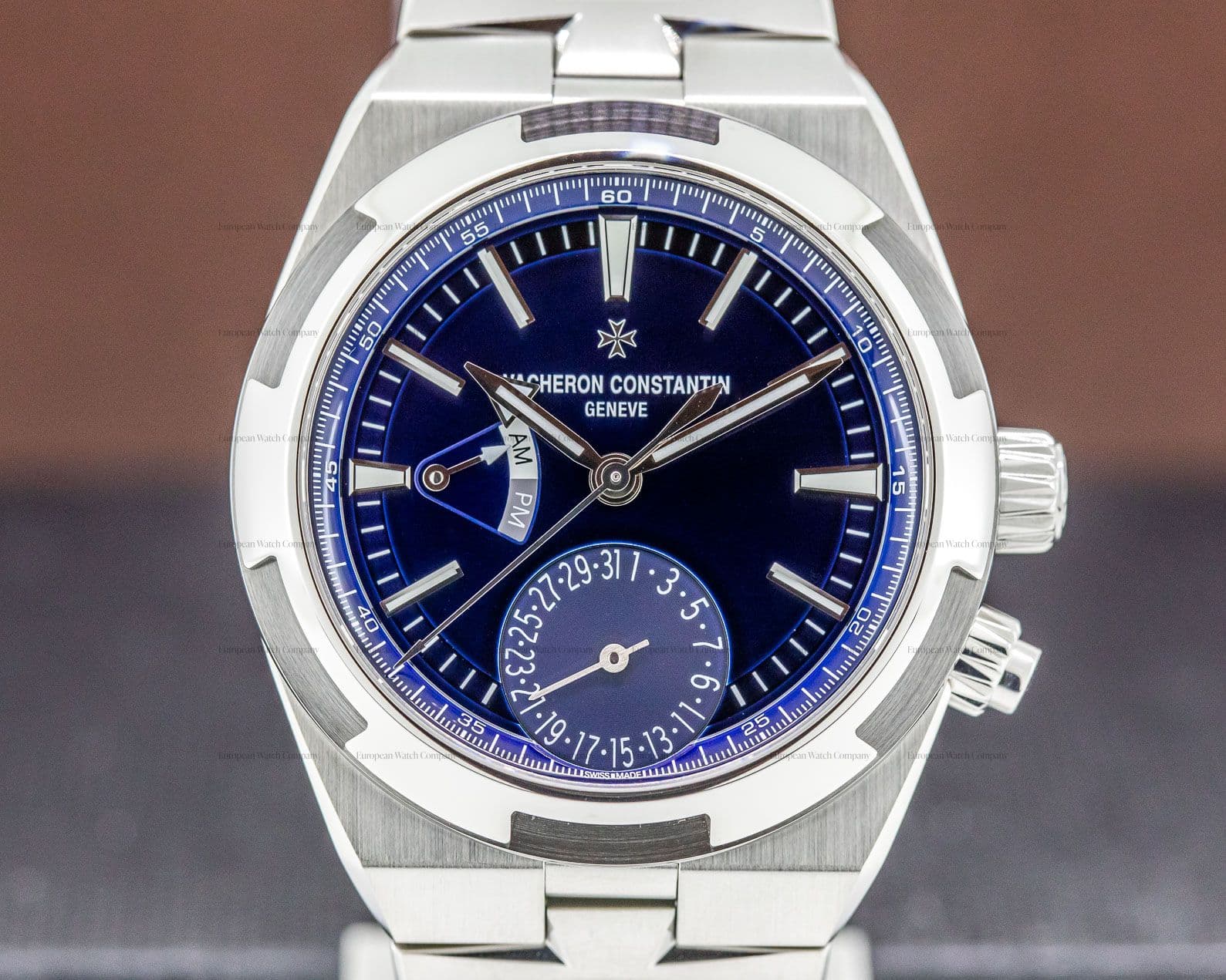 Vacheron Constantin Overseas Dual Time SS Blue Dial 
