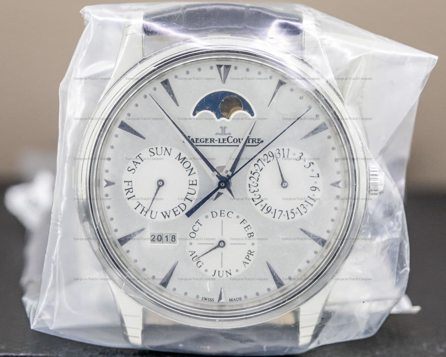 Jaeger LeCoultre Master Ultra Thin Perpetual Calendar SS UNWORN