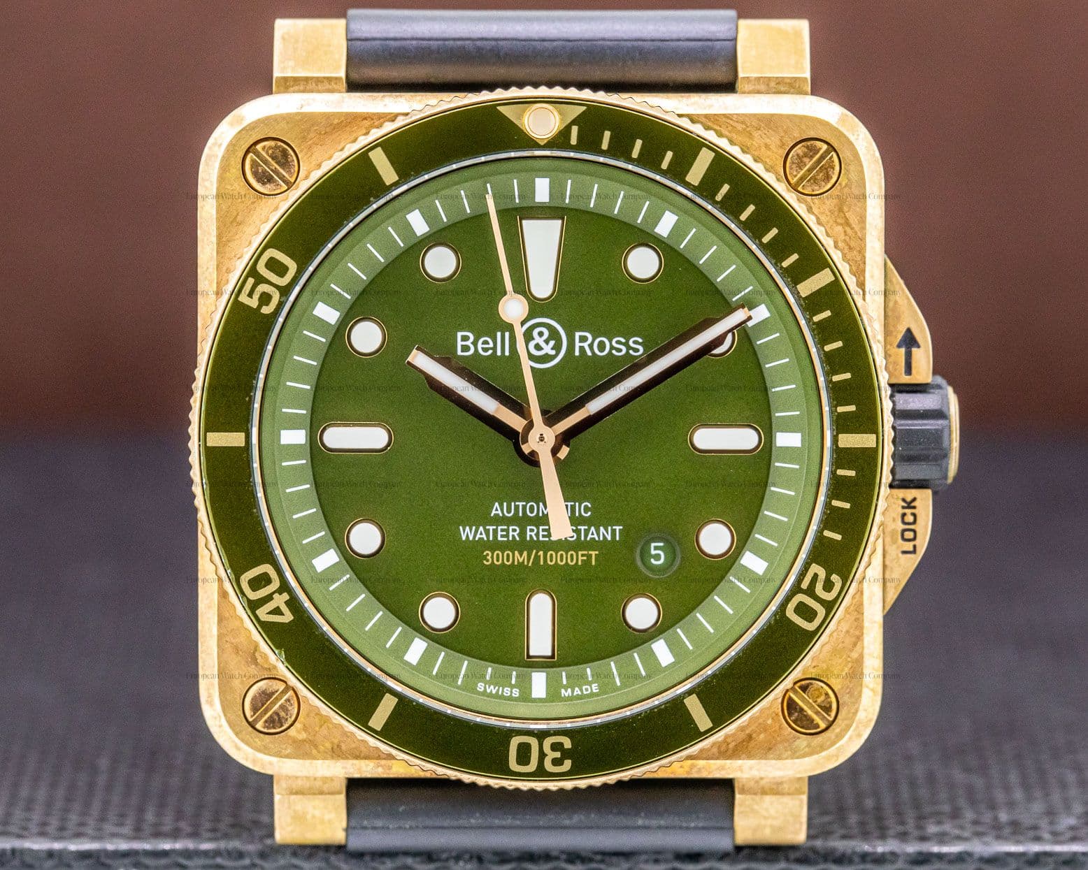 Bell & Ross BR 03-92 Diver Bronze Green Dial Automatic 42mm LIMITED
