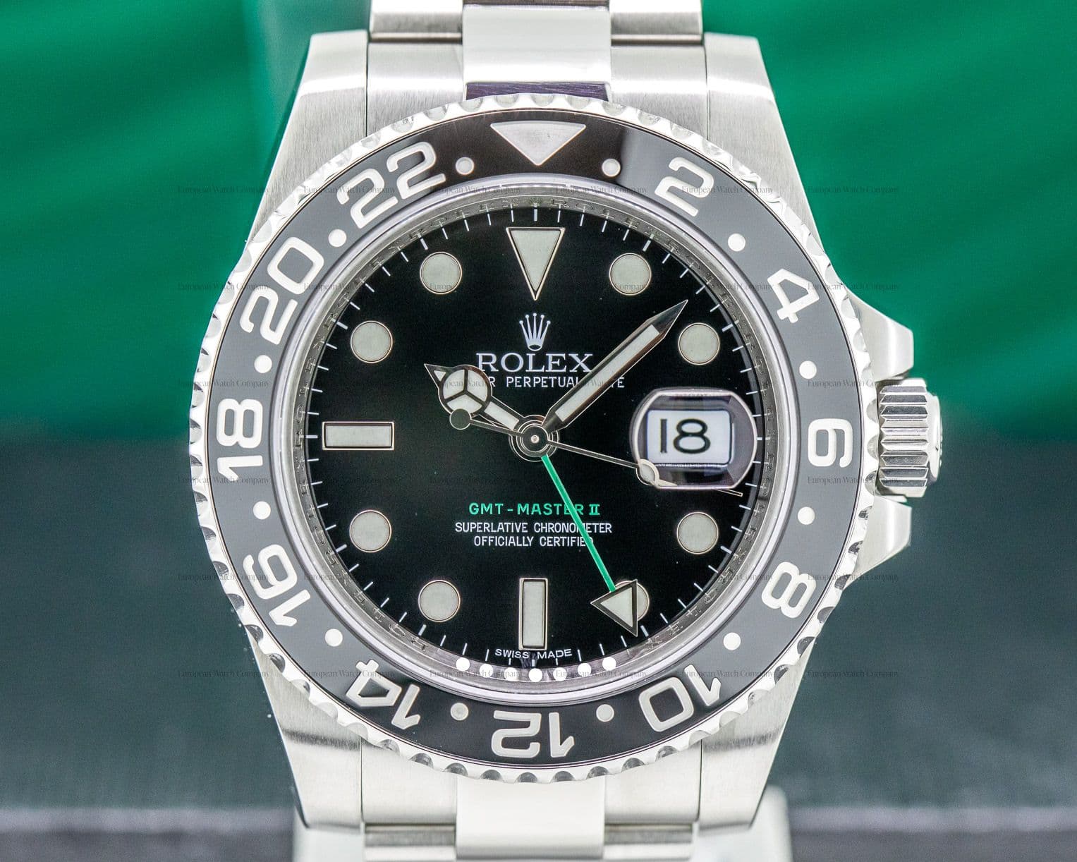 Rolex GMT Master II Ceramic SS / SS 