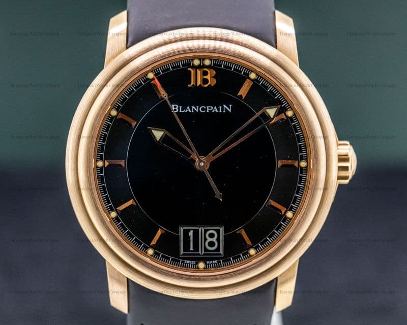 Blancpain Leman Big Date 18K Rose Gold LIMITED