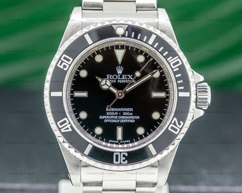 Rolex Submariner No Date SS 4 Line