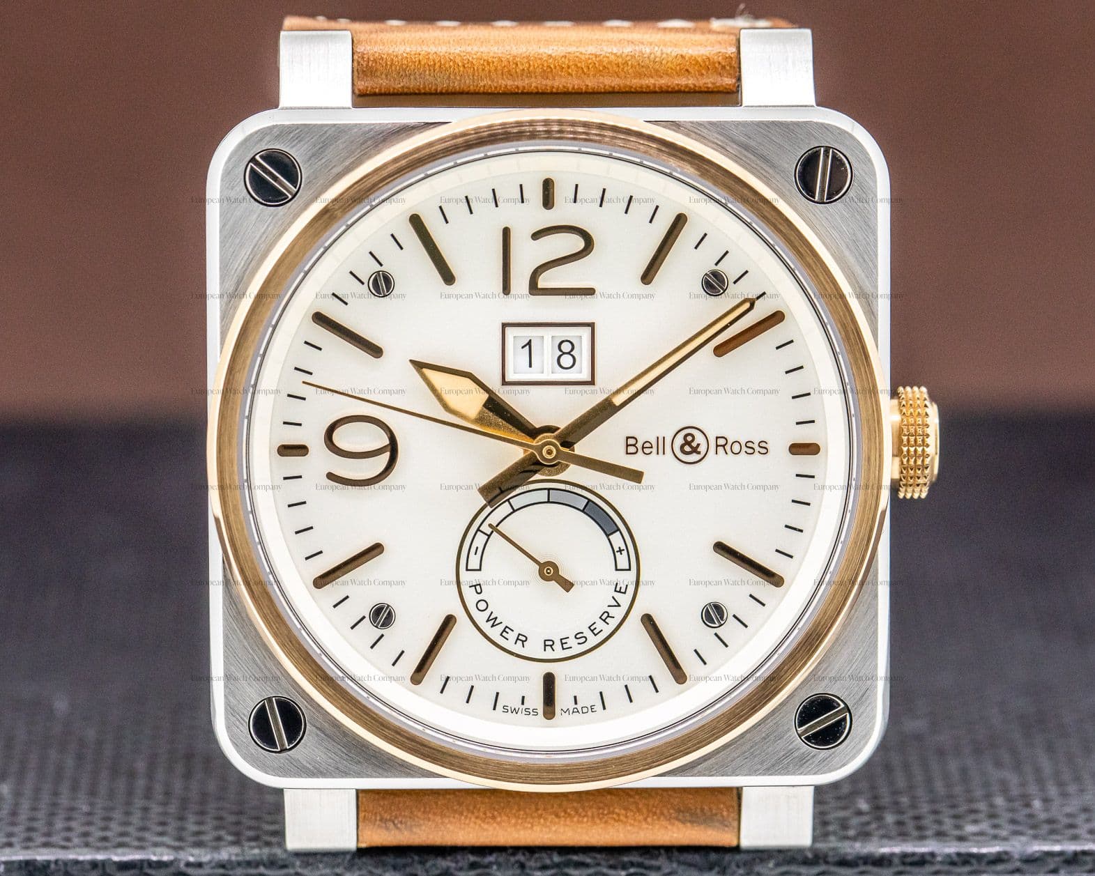 Bell & Ross Aviation BR 03 Power Reserve SS / RG