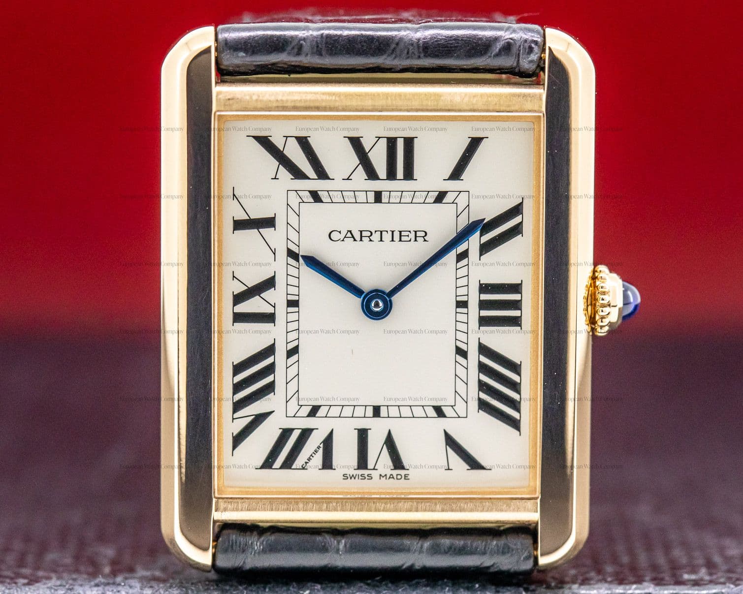 Cartier Tank Solo Large 18K Rose Gold/ SS Quartz