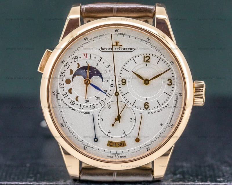 Jaeger LeCoultre Duometre a Quantieme Lunaire 18K Rose Gold