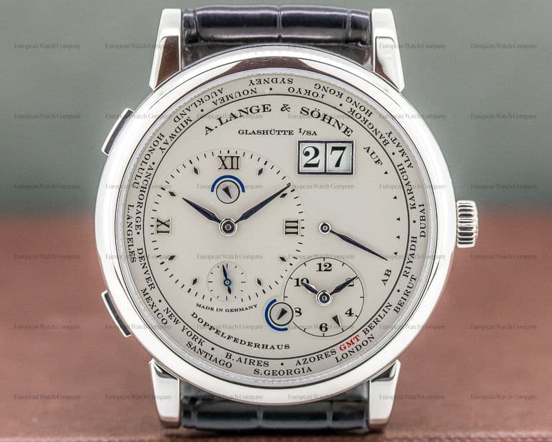A. Lange and Sohne Lange 1 Time Zone Platinum 