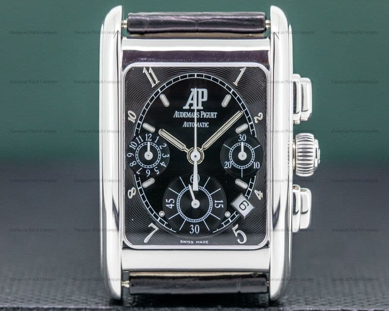 Audemars Piguet Edward Piguet Chronograph 18K White Gold