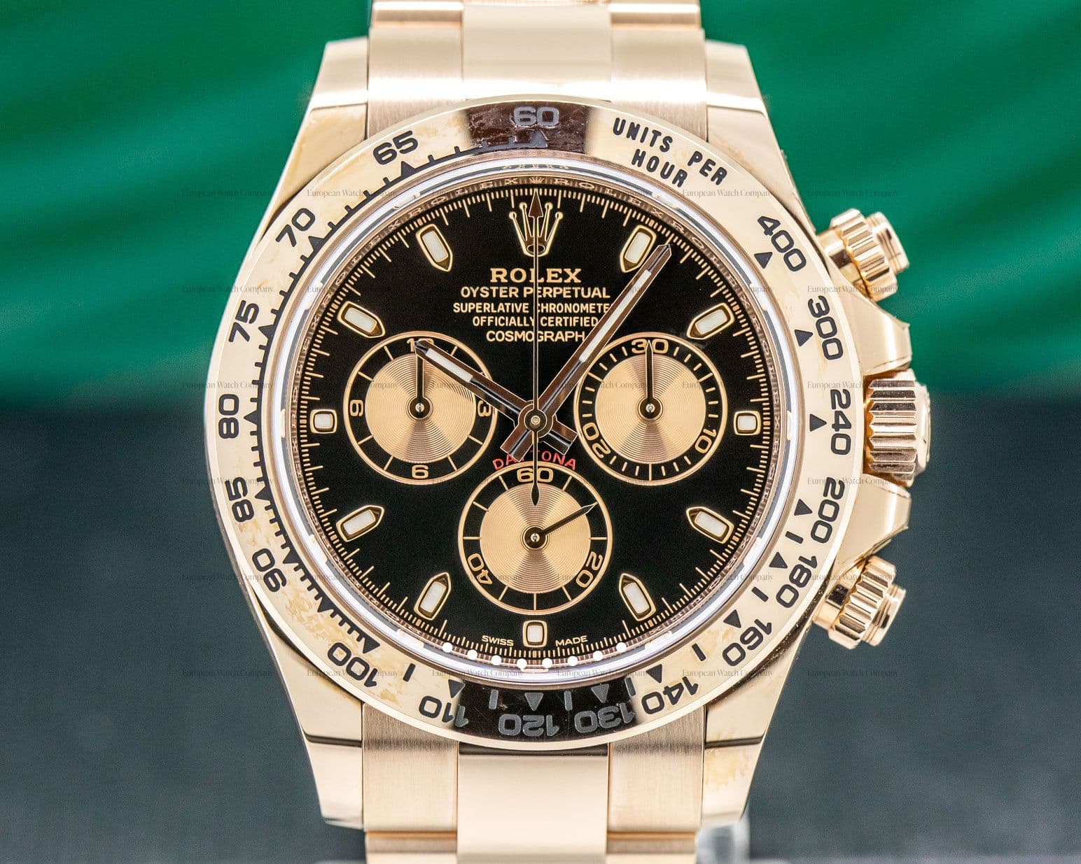 Rolex Daytona Everose Black Dial 18K Rose Gold / Bracelet 2019