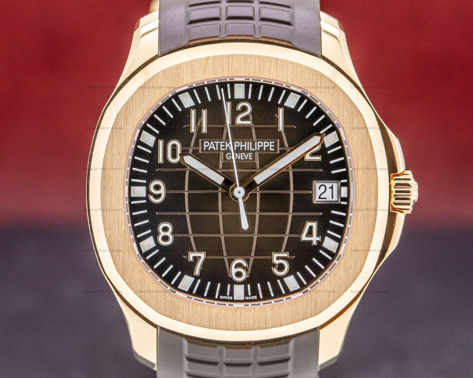 Patek Philippe Aquanaut 18K Rose Gold / Brown Dial 2019