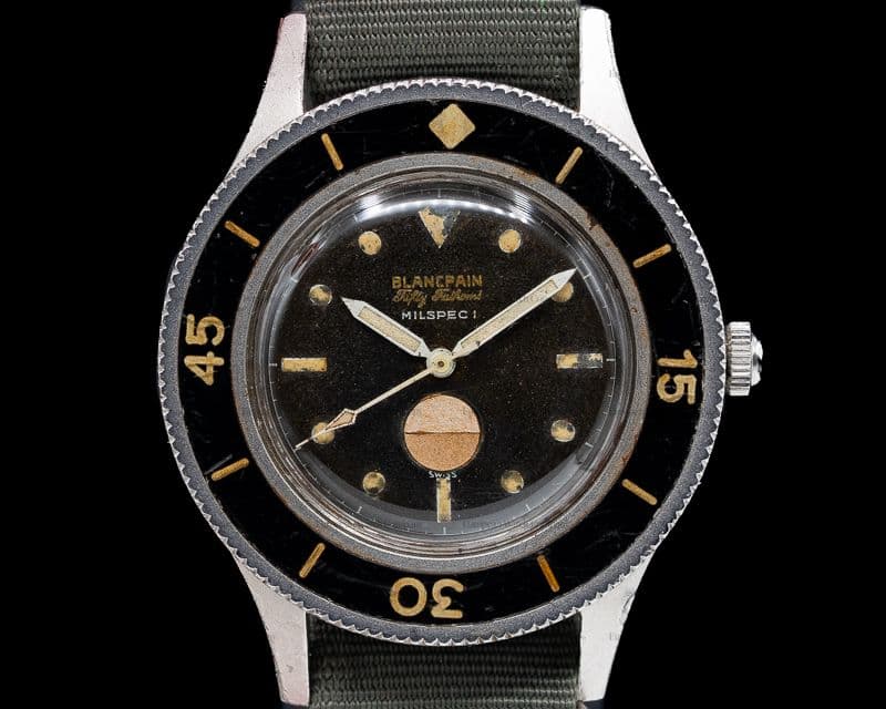 Blancpain Fifty Fathoms Milspec 1 Radium "DIVE MASTER PROVENANCE"