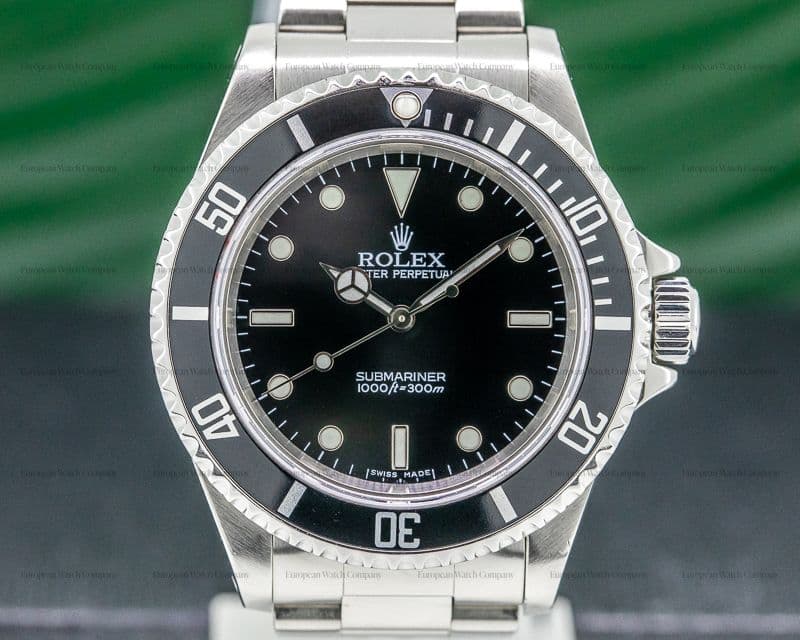 Rolex Submariner No Date SS 2 Line 