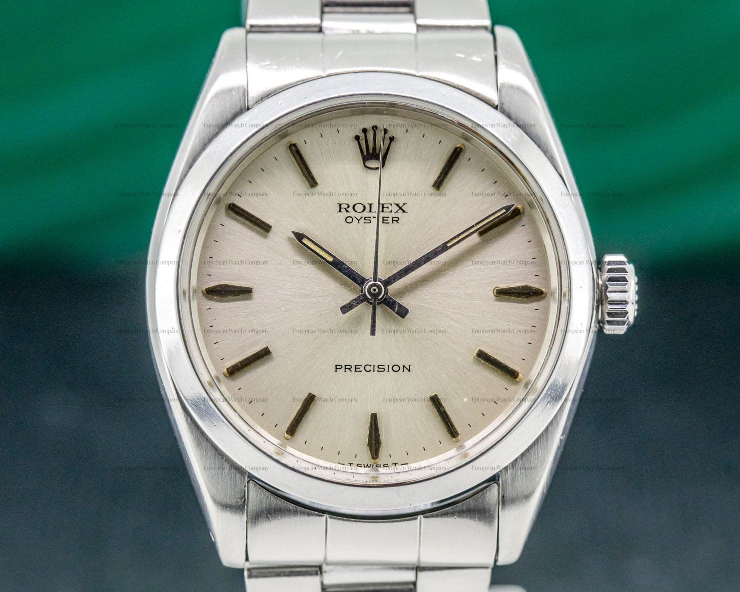 Rolex Precision Silver Dial Circa 1979 SS / SS