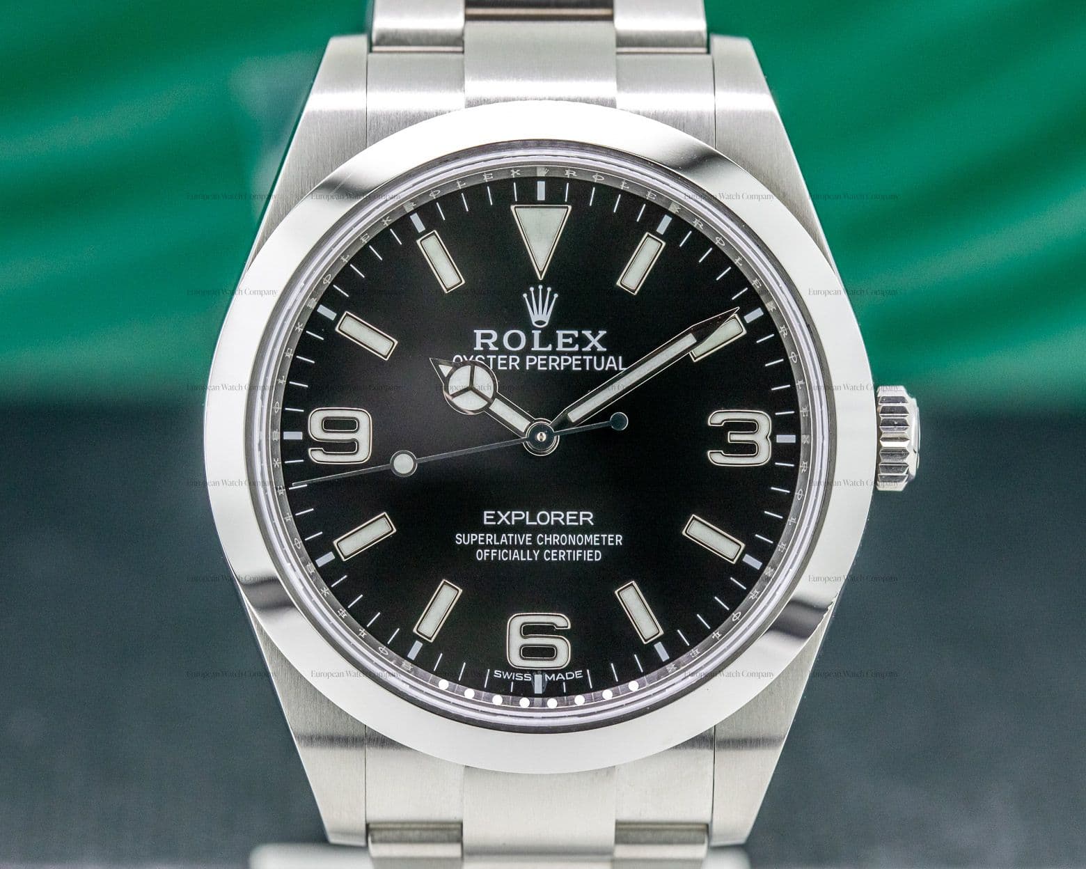 Rolex Explorer I Black Dial 39MM 2019 UNWORN