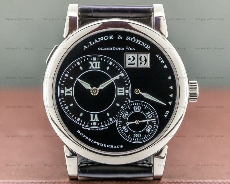 A. Lange and Sohne Lange 1 Luminous 18K White Gold RARE