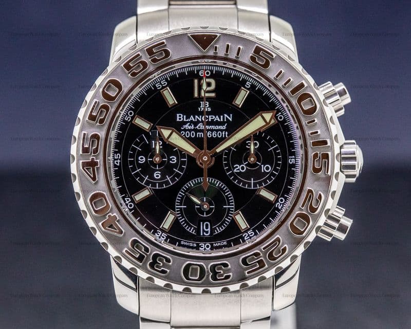 Blancpain Air Command Flyback Chronograph SS / SS