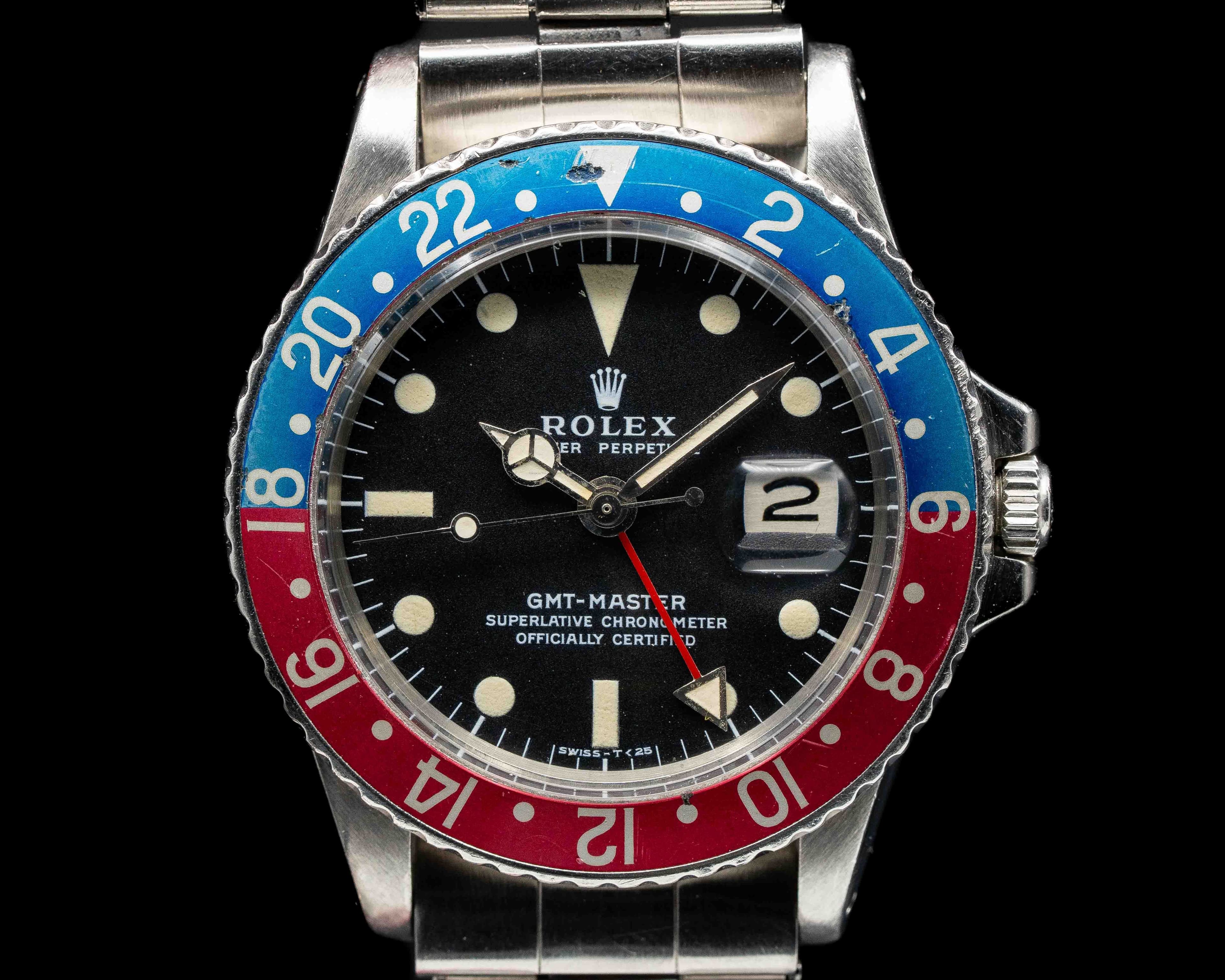 Rolex GMT Master 1675 Blue / Red "Pepsi Bezel" CLEAN