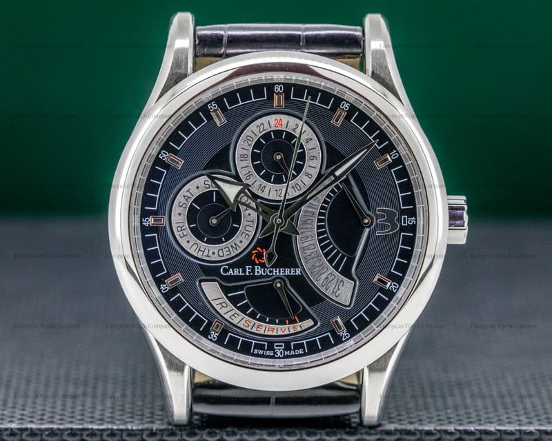 Carl. F Bucherer Manero Retrograde SS 