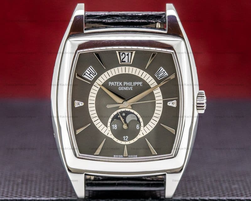 Patek Philippe Gondolo Calendario 5135 Grey Dial Platinum 