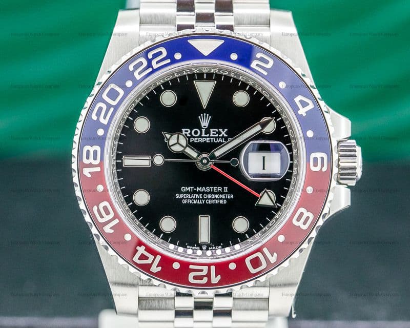 Rolex GMT Master II Ceramic "Pepsi" SS / Jubilee 