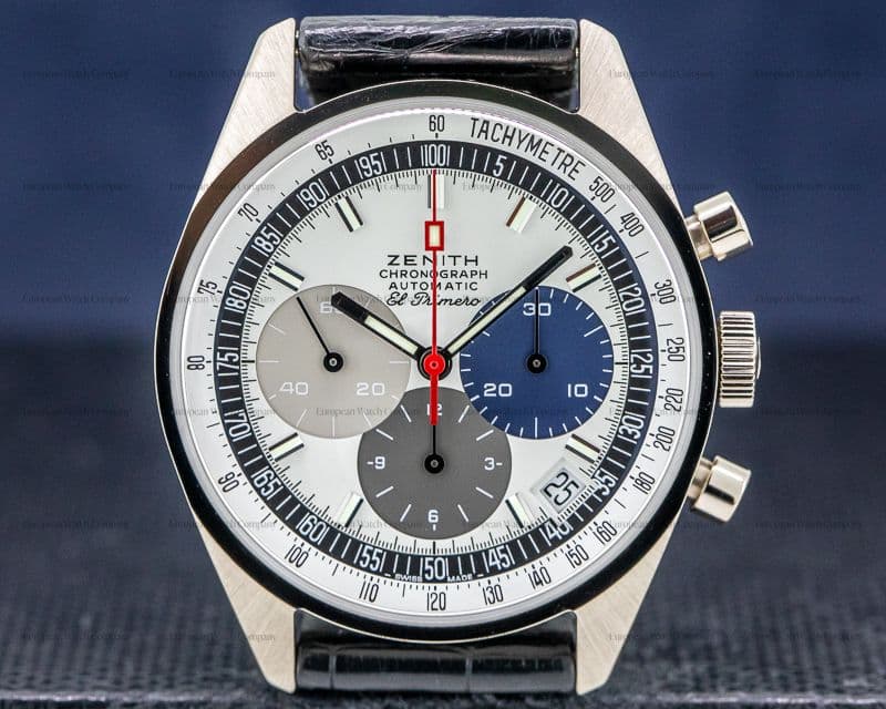 Zenith El Primero 50th Anniversary A386 Revival 18k WG LIMITED
