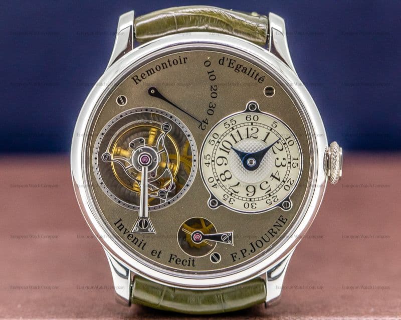 F. P. Journe Tourbillon Souverain Platinum BRASS MOVEMENT 38MM COMPLETE